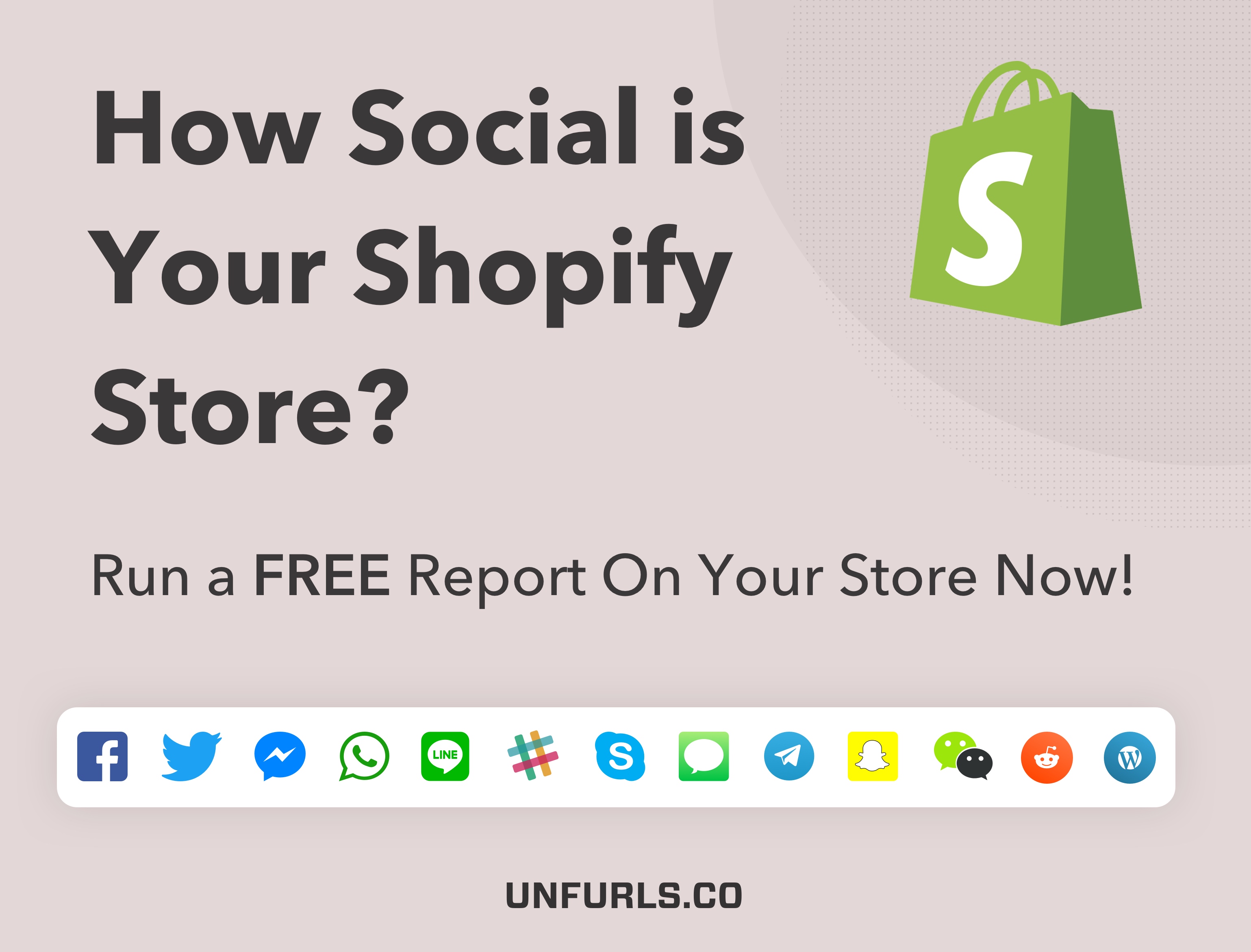 how social is your shopify store?