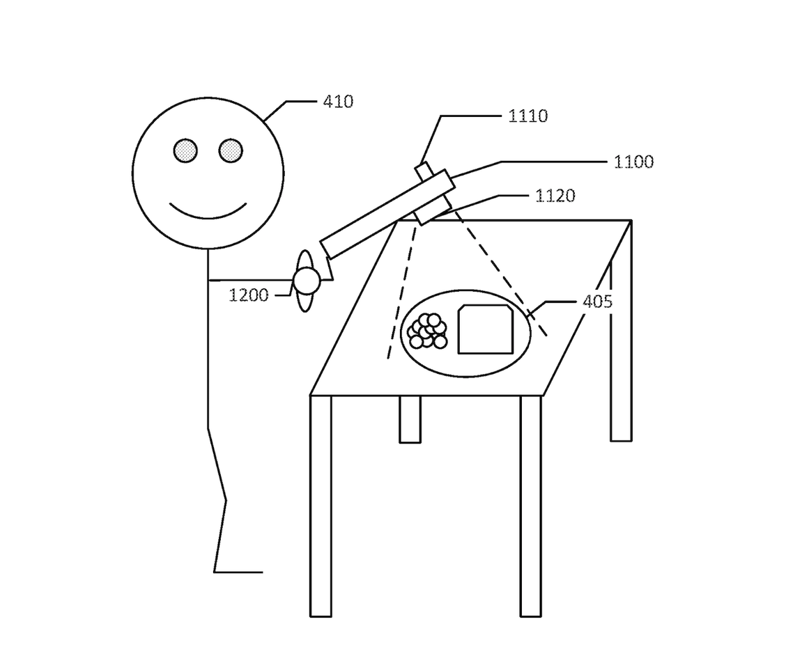 apple patent calorie counter eating from noise