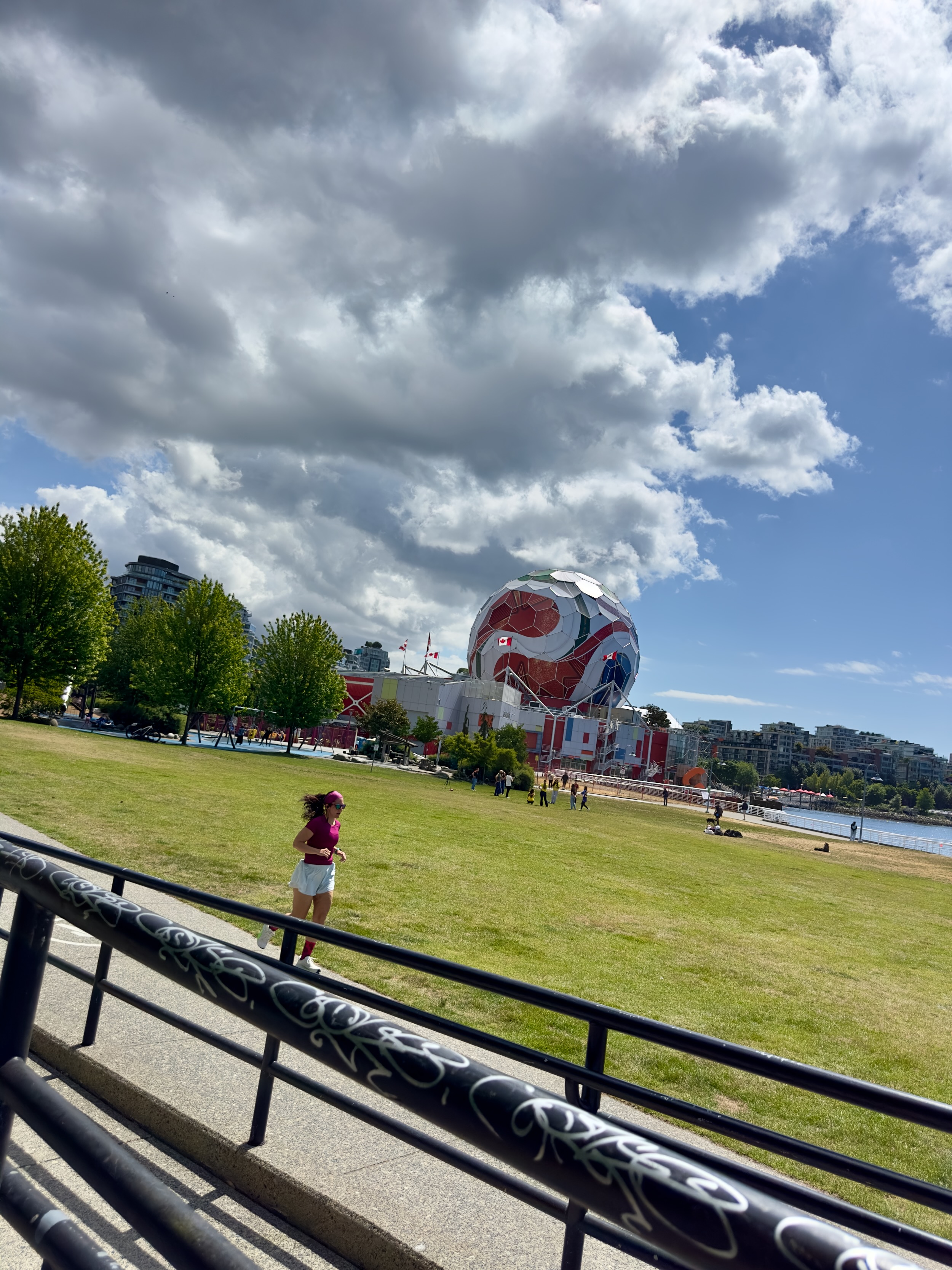 Science World in Vancouver on a summer day