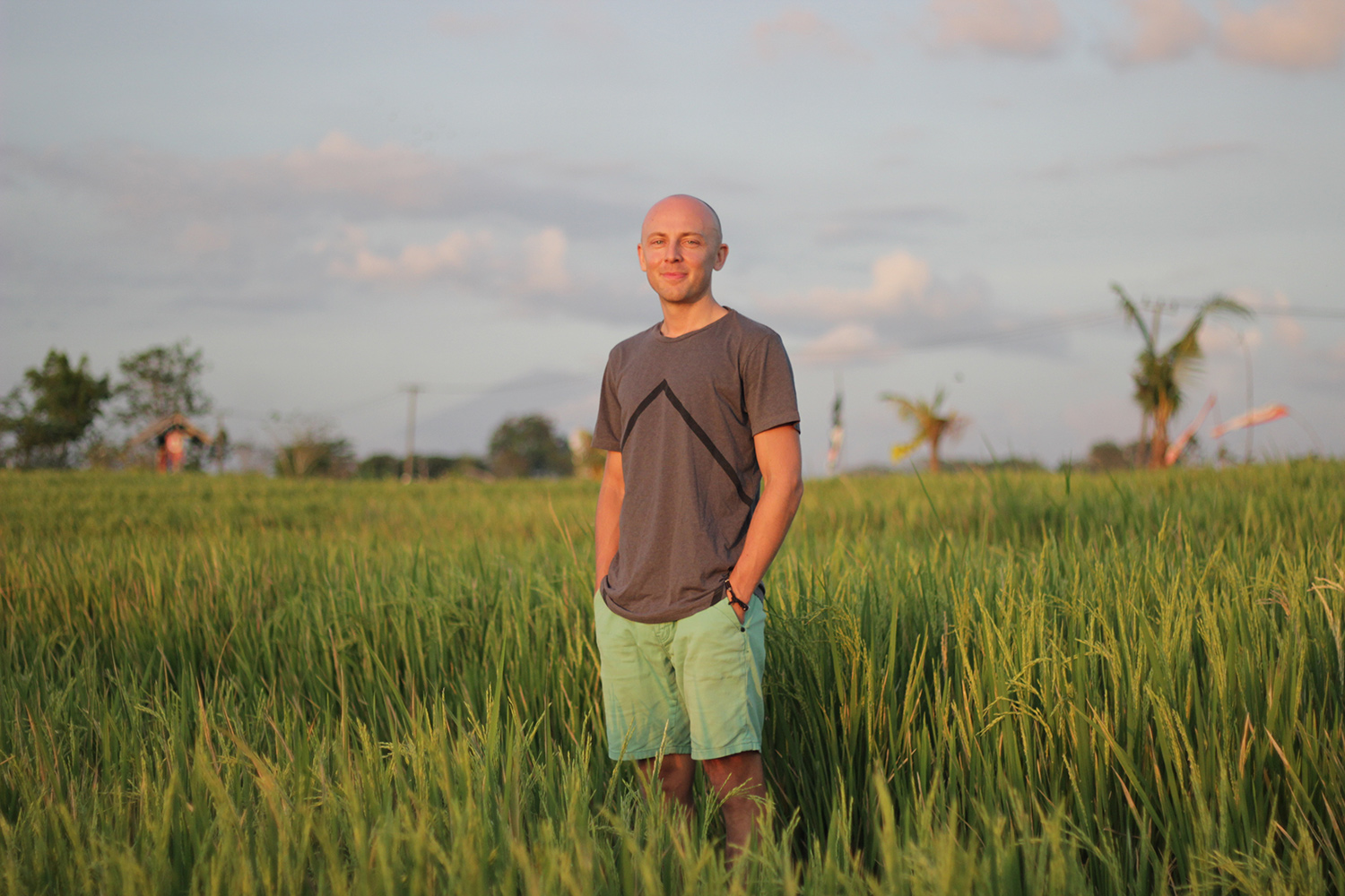 kenny grant bali grass paddy fields